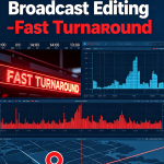 Breaking News & Real-Time Broadcast Editing – Fast Turnaround